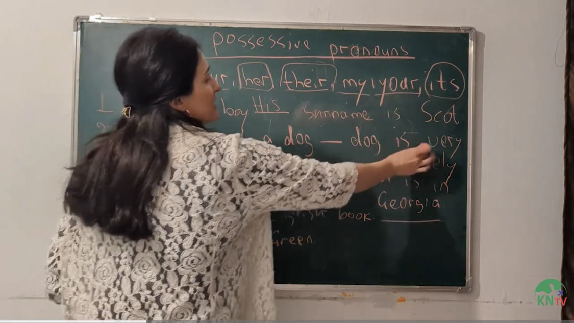 ინგლისურის გაკვეთილები: Possessive pronouns II , exceptions of plural nouns in English…(ვიდეო)